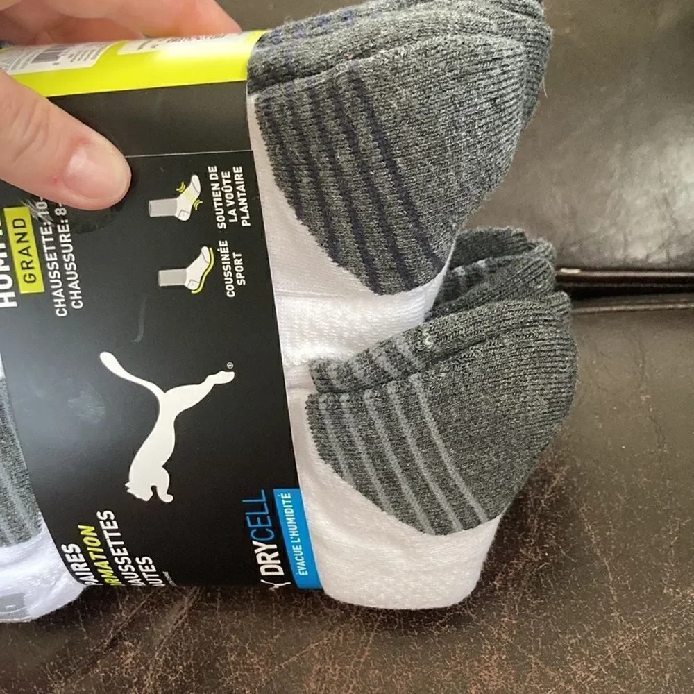Puma Training Crew Socks 6pk